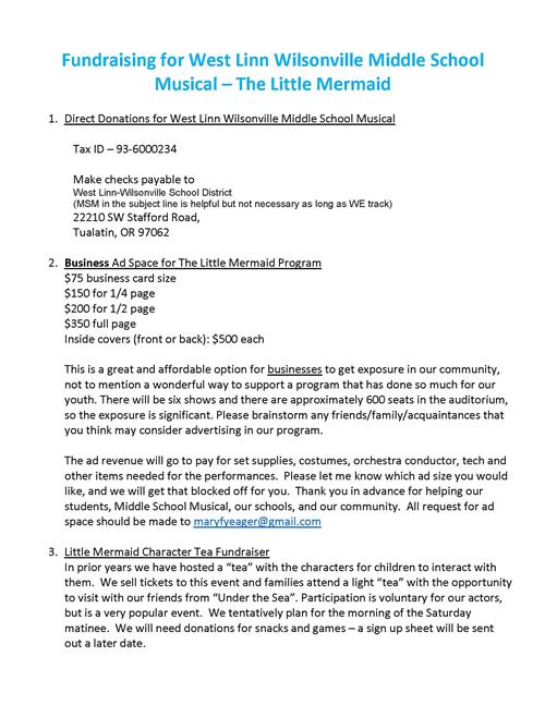 Fundraising Flyer 22-23